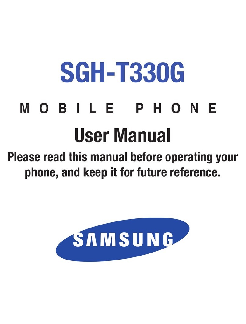 Samsung SGH-T330 User manual