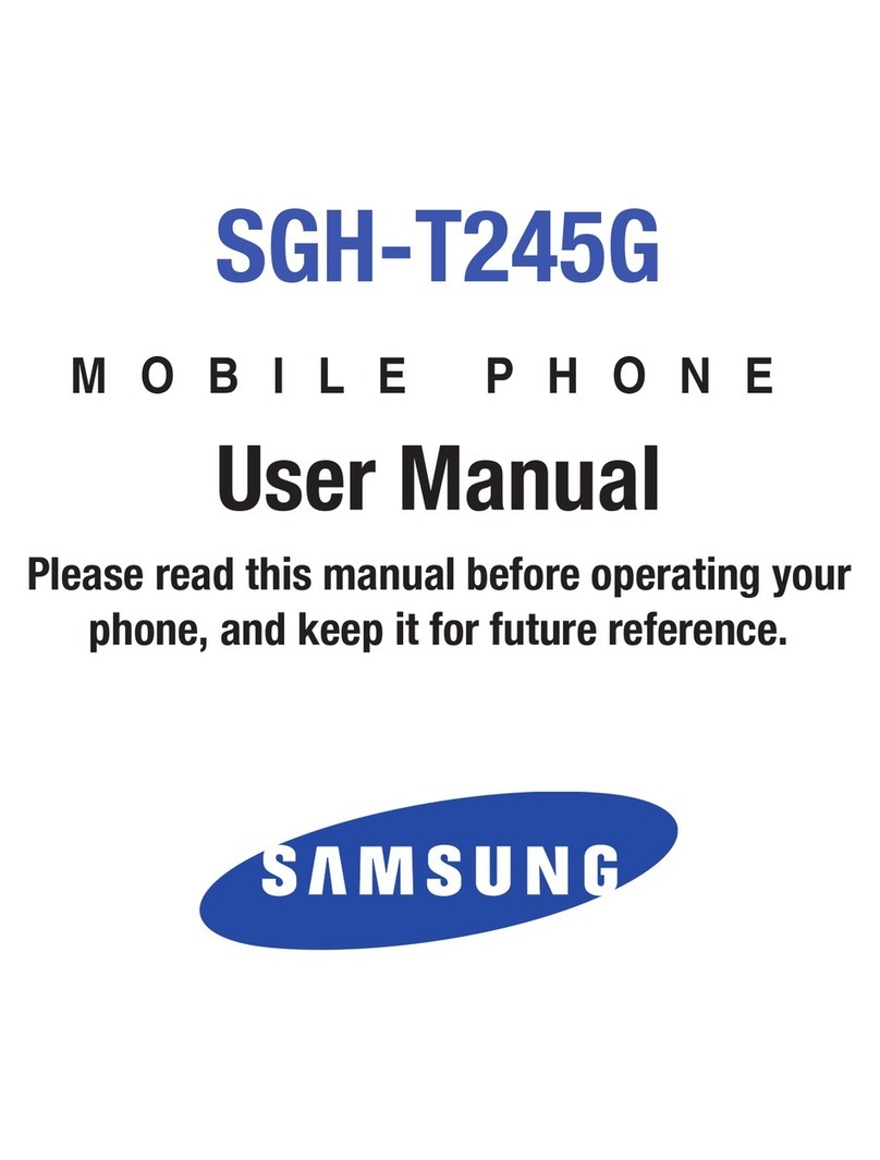 Samsung TracFone SGH-T245G User manual