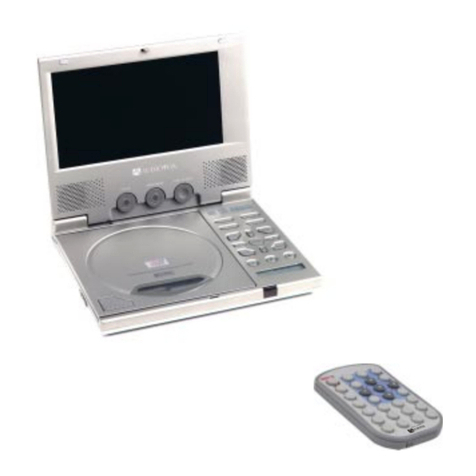 Audiovox D1700 User manual