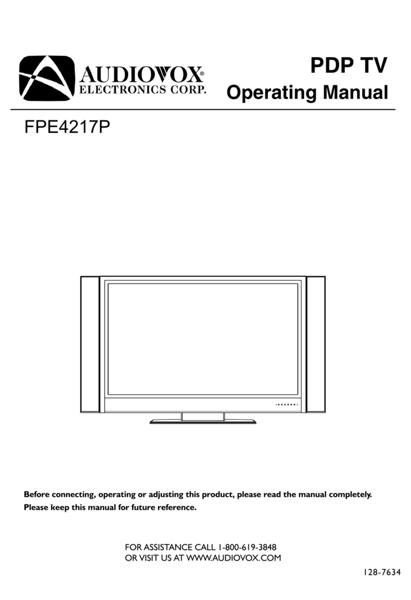 Audiovox FPE4217P User manual Audiovox FPE4217P User manual