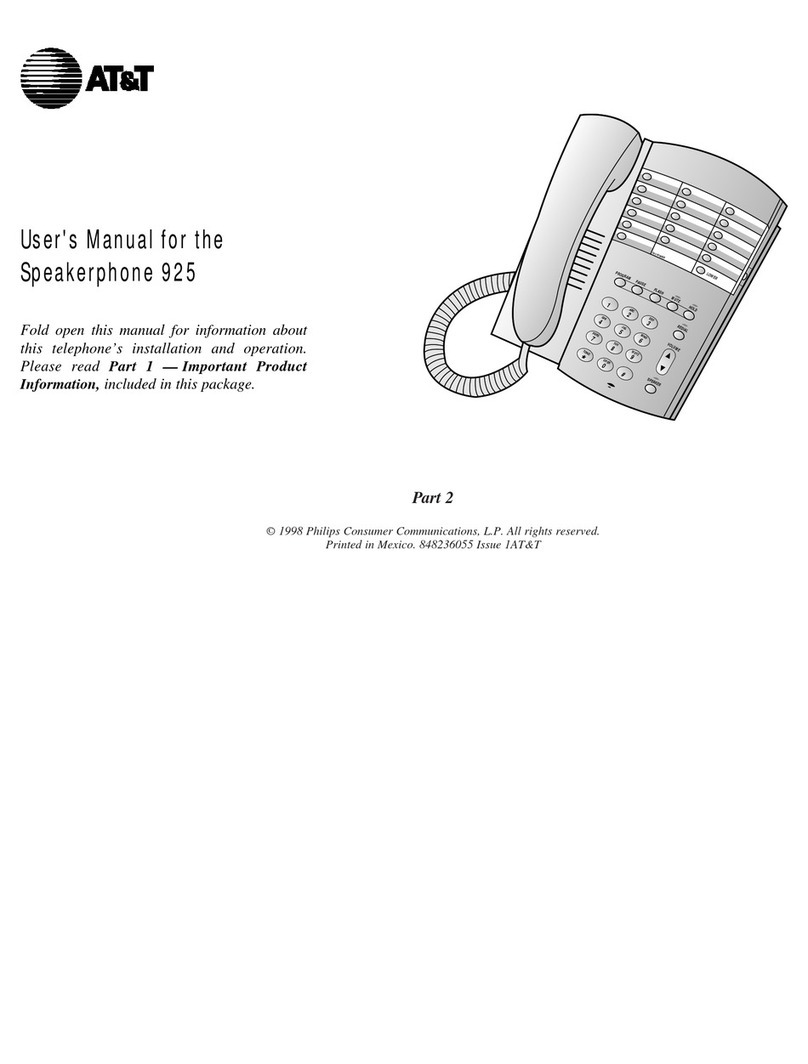 AT&T 925 User manual