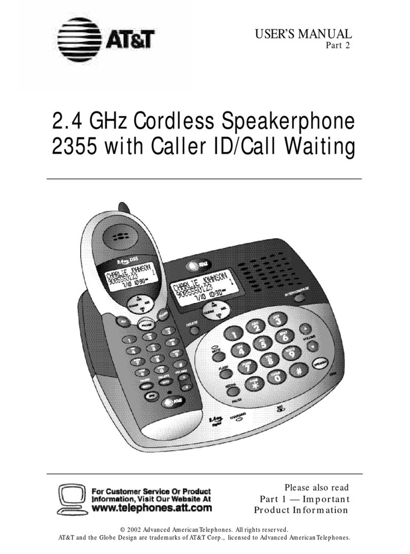AT&T 2355 User manual