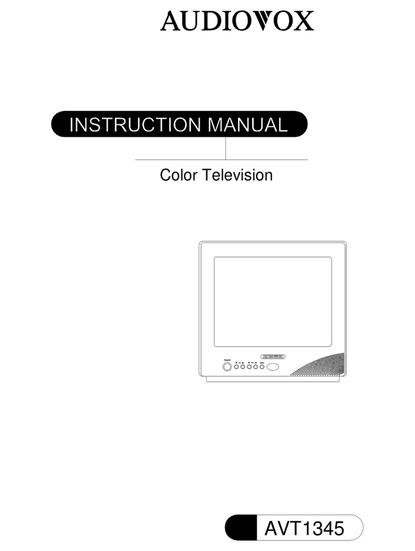 Audiovox AVT1345 User manual Audiovox AVT1345 User manual