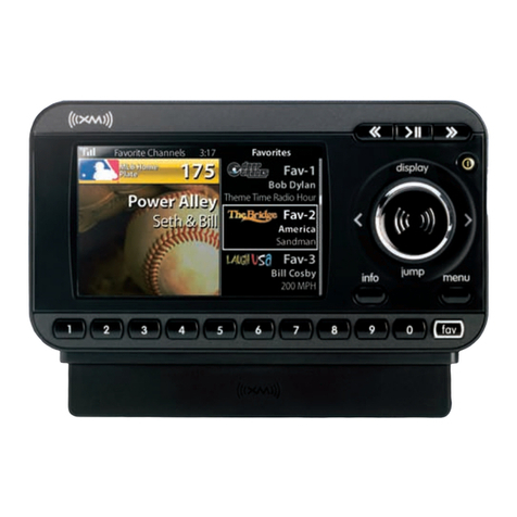 Audiovox XM XpressRCi XDRC2 User manual