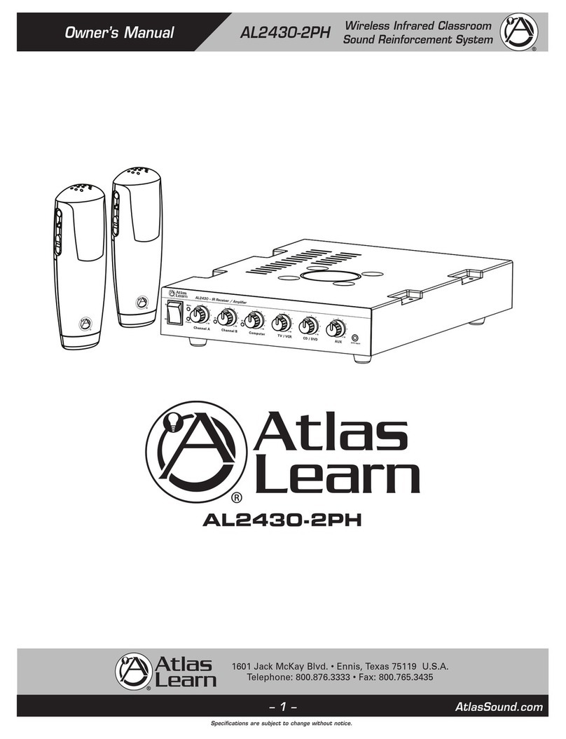 Atlas AL2430-2PH owner's manual