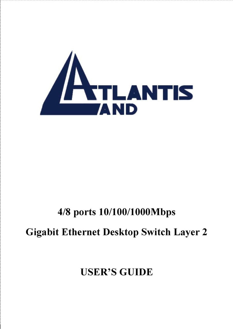 Atlantis Land A02-G4(8)/M2 User manual