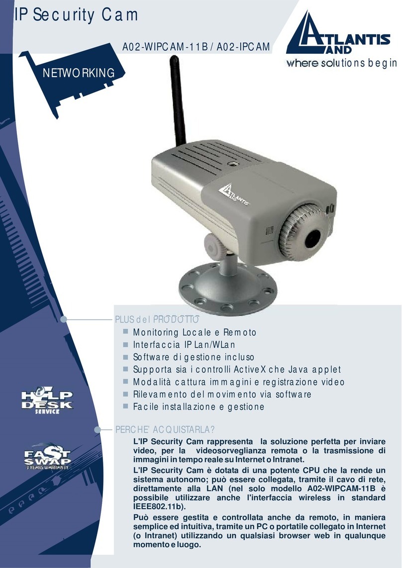 Atlantis Land A02-WIPCAM-11B User manual Atlantis Land A02-WIPCAM-11B User manual
