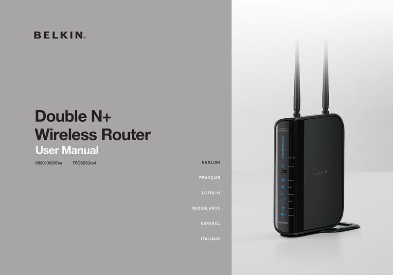 Belkin F6D6230XX4 User manual Belkin F6D6230XX4 User manual