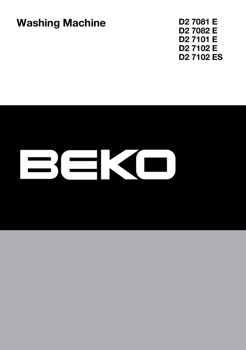 Beko D2 7101E User manual