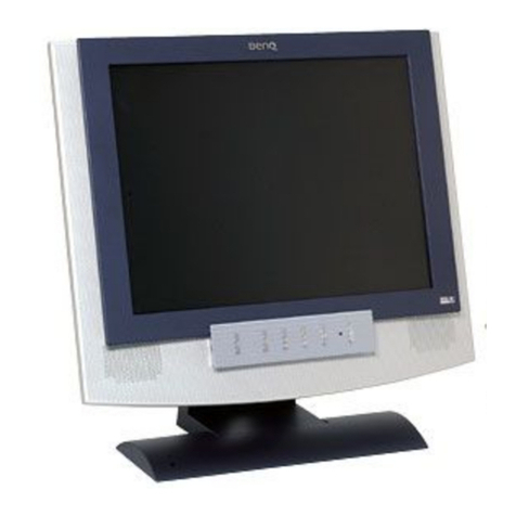 BenQ FP591 - 15" LCD Monitor User manual BenQ FP591 - 15" LCD Monitor User manual