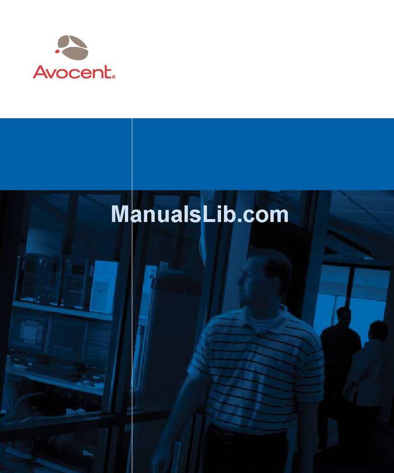Avocent MergePoint 5224 User manual