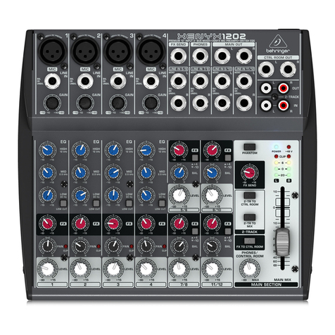Behringer Xenyx user manual