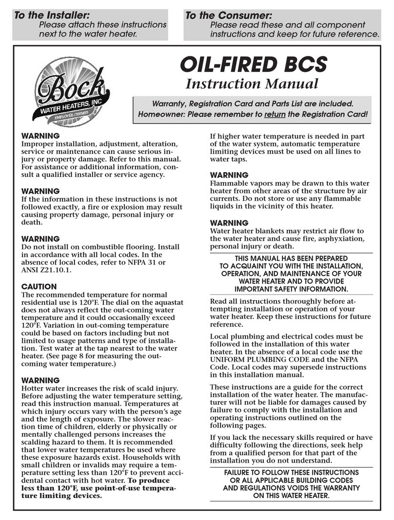 BCS Oil-Fired instruction manual