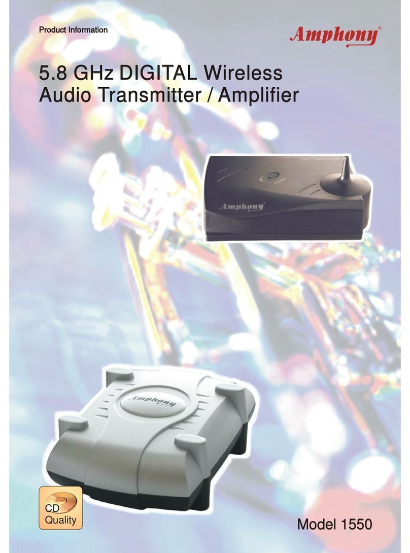 Amphony 1550 Specifications