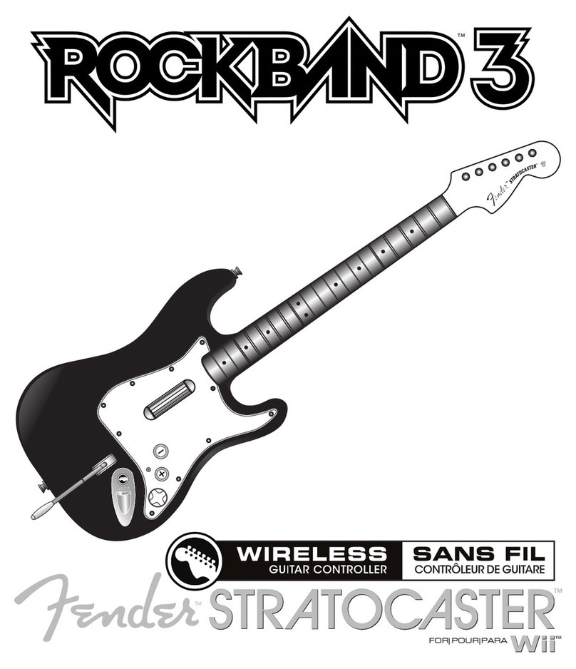 Mad Catz ROCK BAND 3 3 user manual