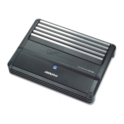 Alpine MRP-M450 User manual Alpine MRP-M450 User manual