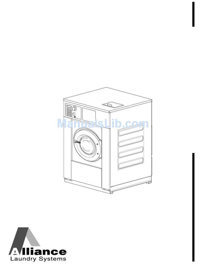 Alliance Laundry Systems CPD6C Installation and operation manual