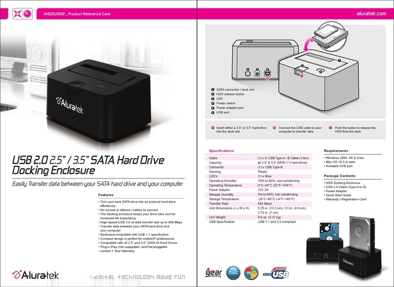 Aluratek AHDDU100F product reference card