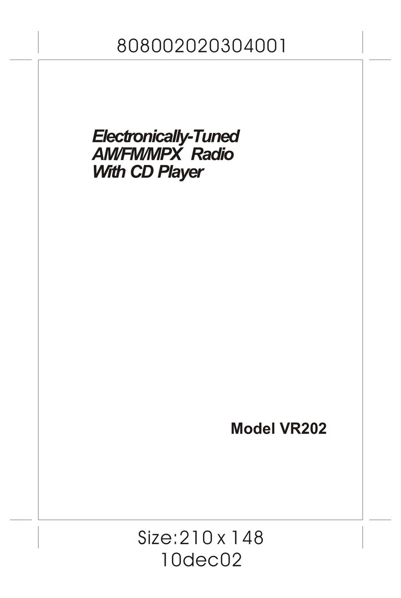 ASA Electronics VR202 manual