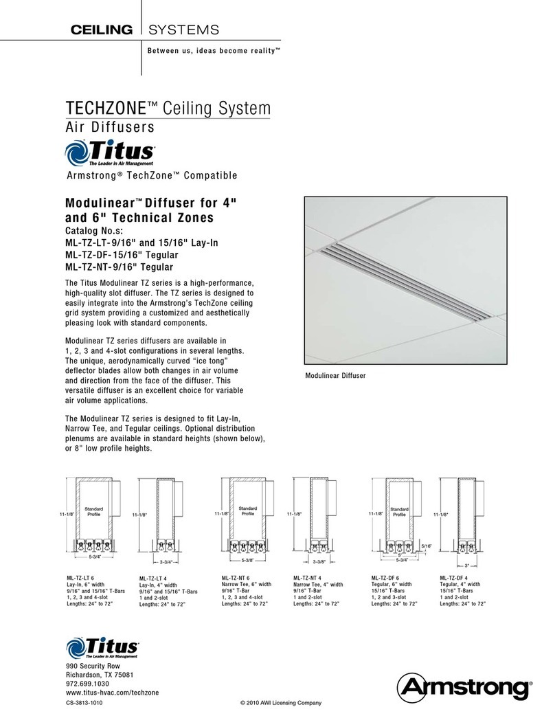 Armstrong TechZone ML-TZ-DF brochure