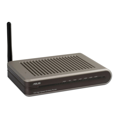 Asus WL-520G User manual Asus WL-520G User manual