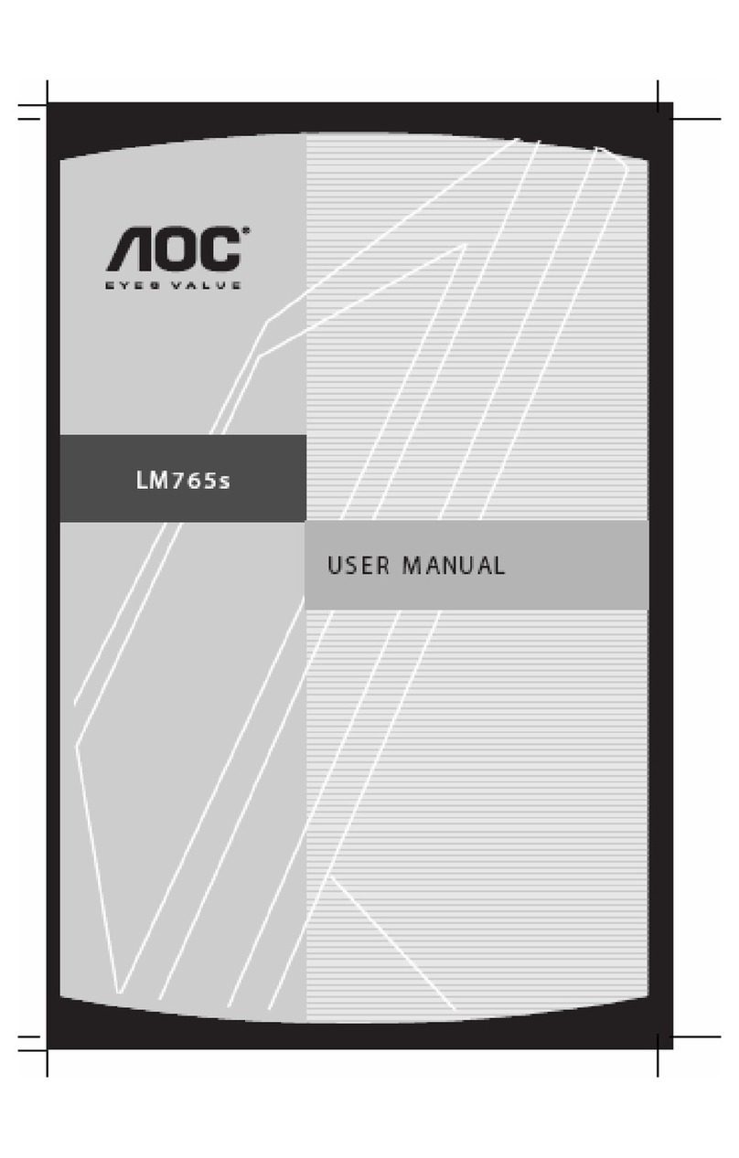 AOC LM765s User manual