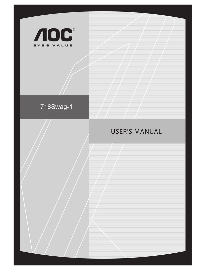AOC 718SWAG-1 User manual