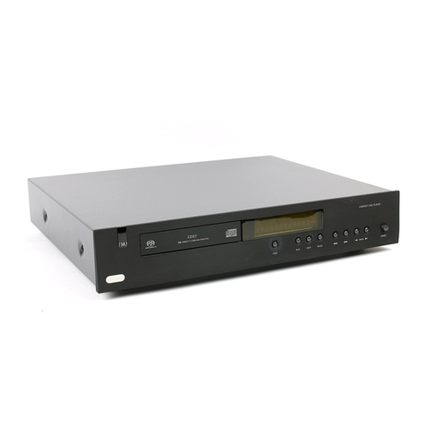 Arcam FMJ CD37 Handbook