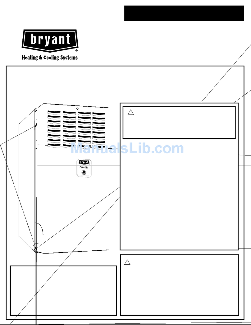 Bryant 310 User's information manual
