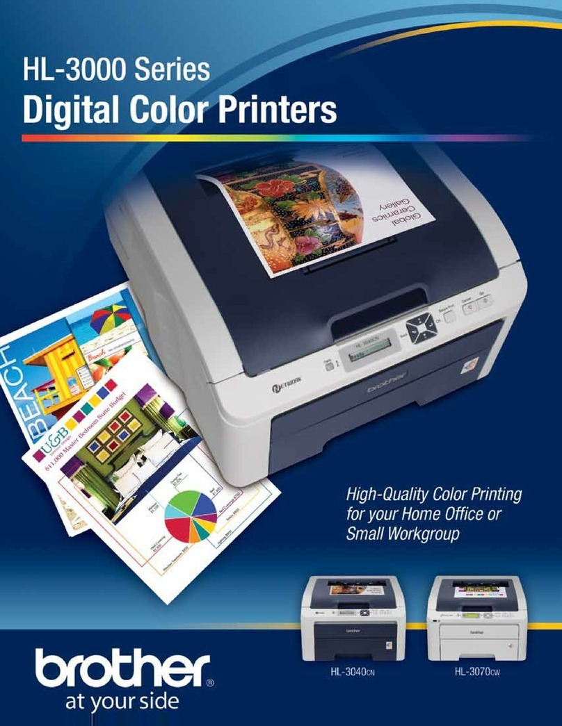Brother HL-3040CN User manual