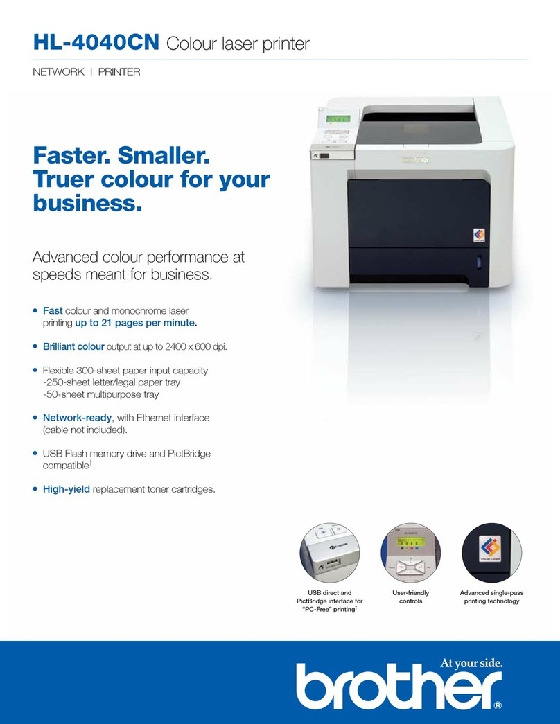 Brother HL-4040CN User manual