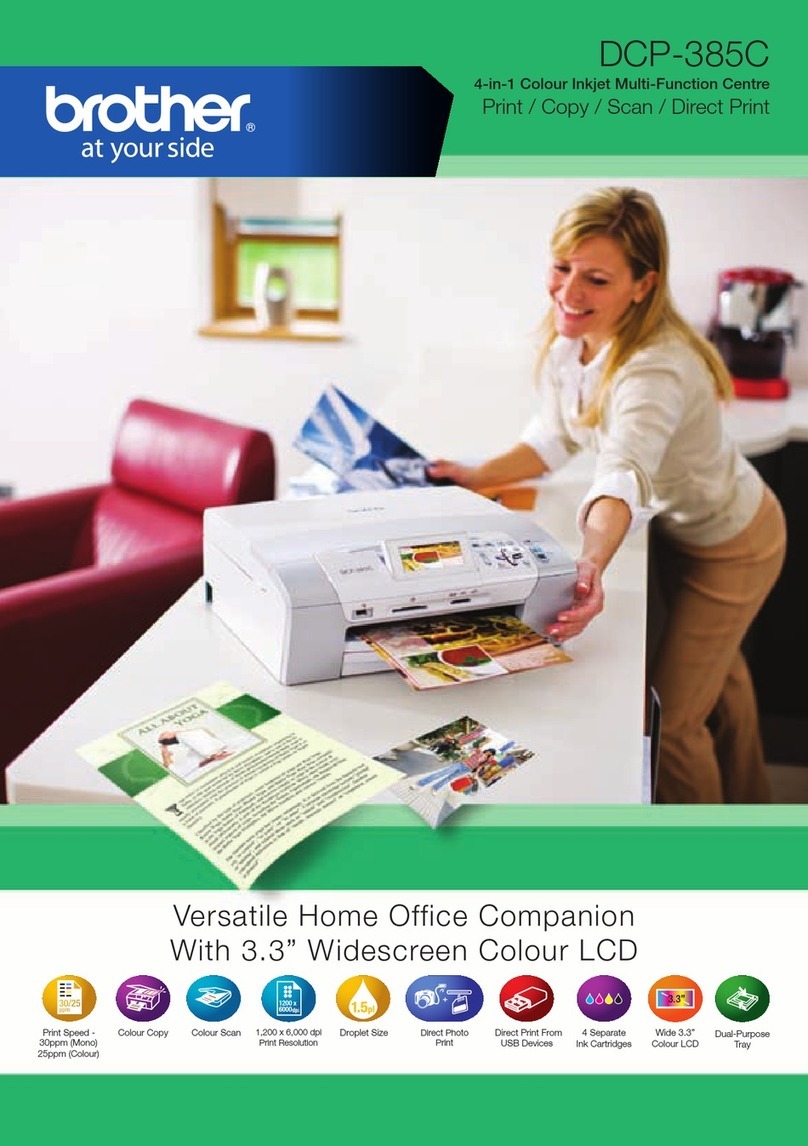 Brother DCP 385C - Color Inkjet - All-in-One User manual