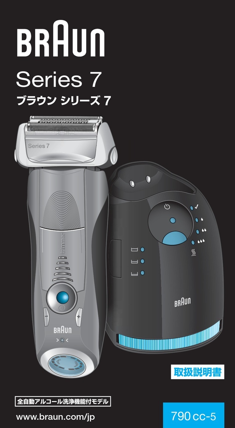 Braun 790CC-5 user manual