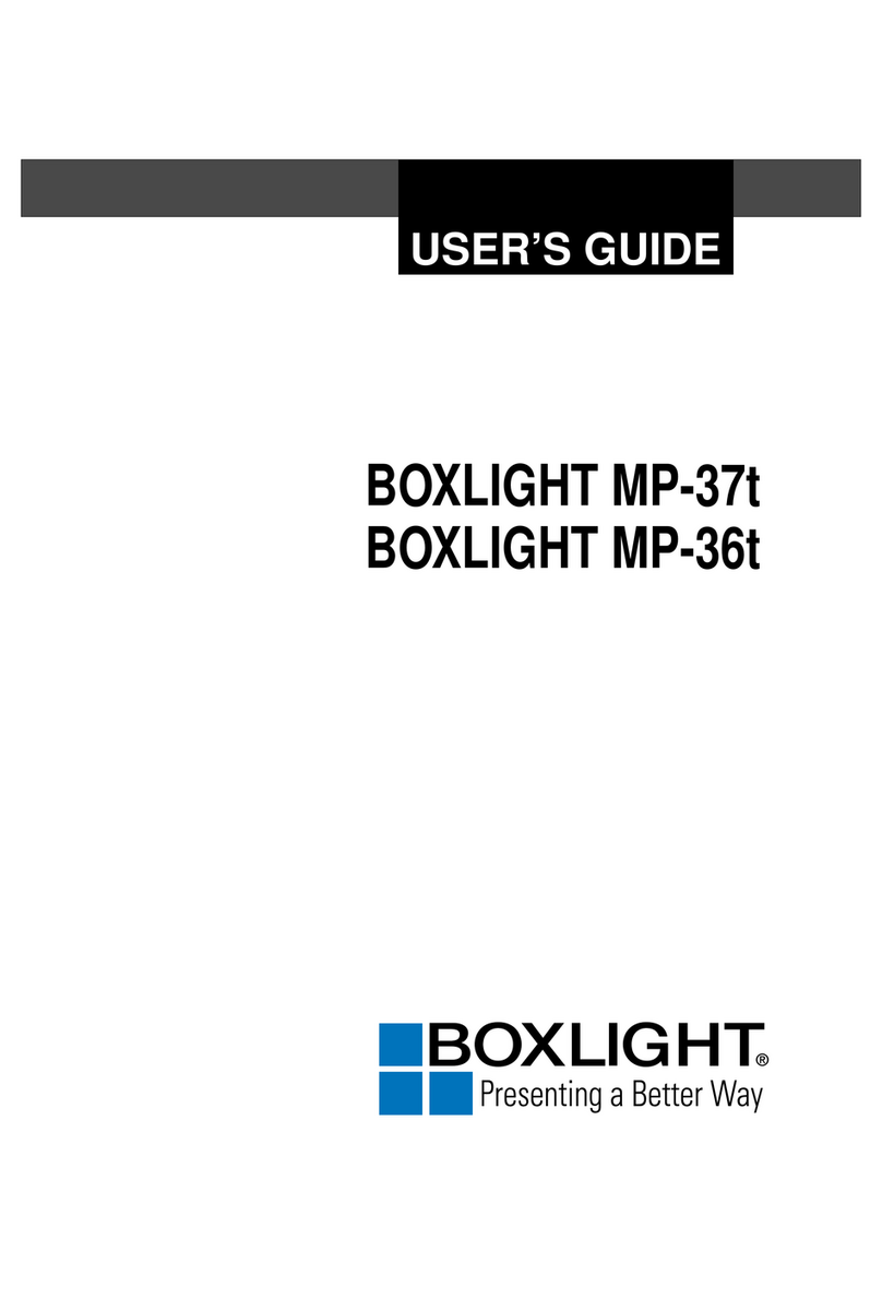 BOXLIGHT MP-36t User manual