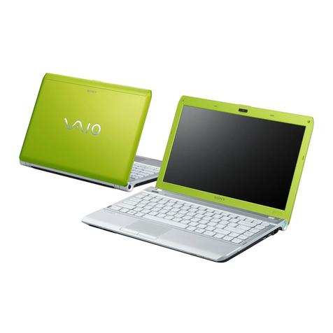 Sony VPCY21A7E User manual Sony VPCY21A7E User manual