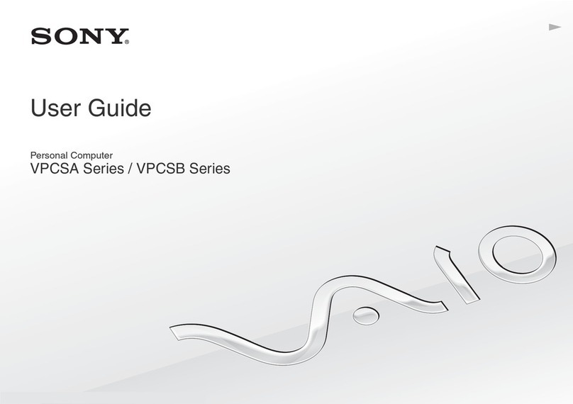 Sony VPCSA2S9R/BI User manual