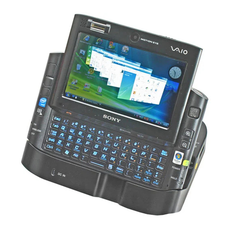 Sony VGN-UX1XN User manual
