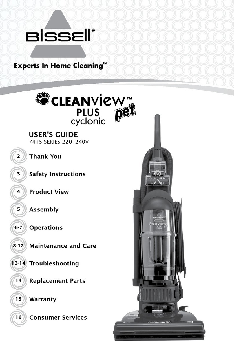 Bissell CLEAN VIEW 74T5 user guide