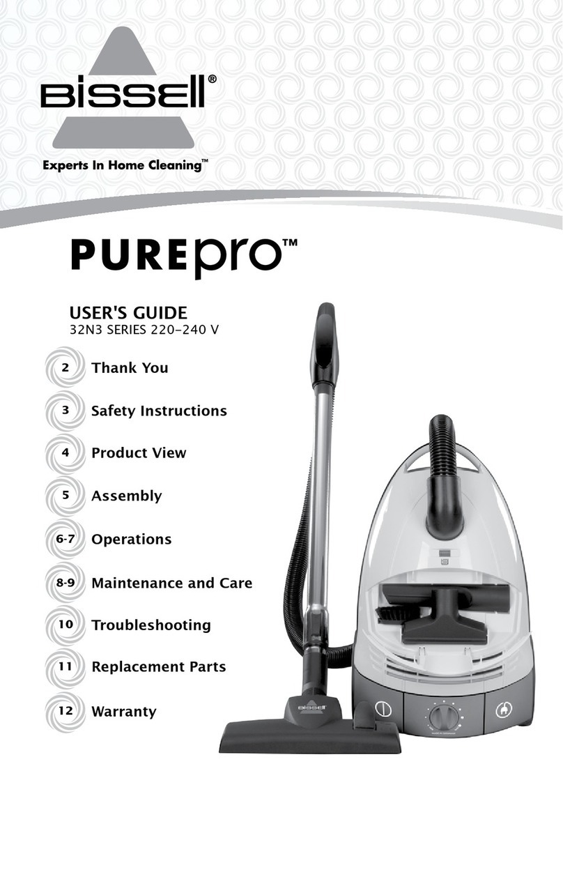Bissell PUREPRO 32N3 Series user guide