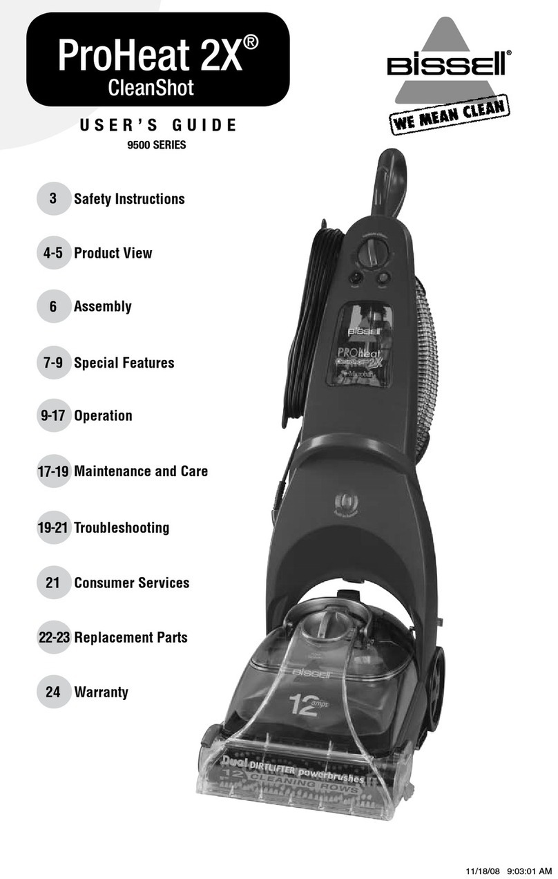 Bissell ProHeat 2X 9600 Series user guide