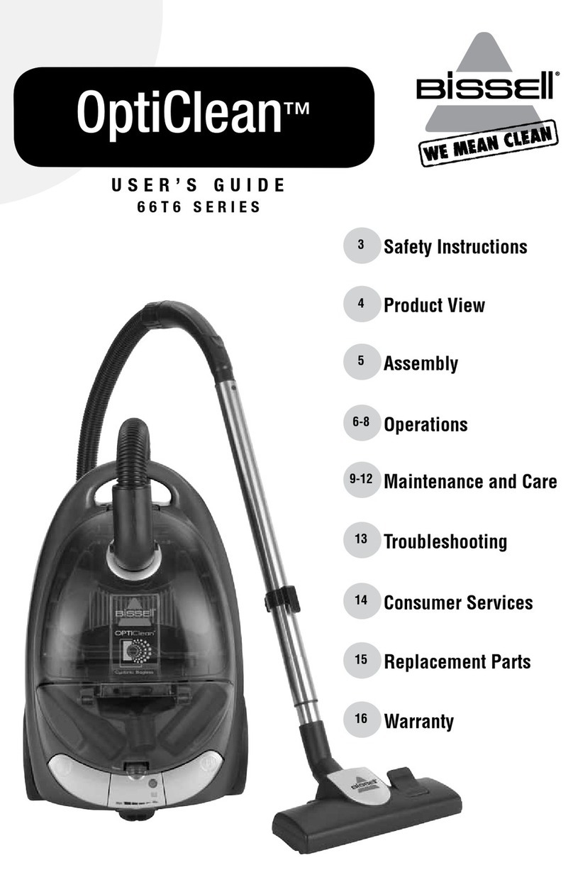 Bissell OPTI CLEAN 66T6 User manual