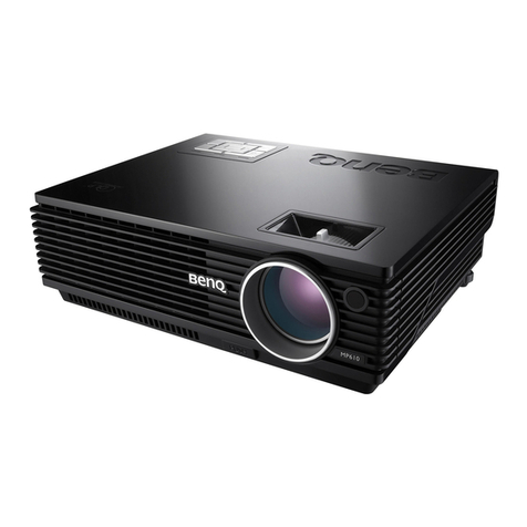 BenQ MP610 - SVGA DLP Projector User manual
