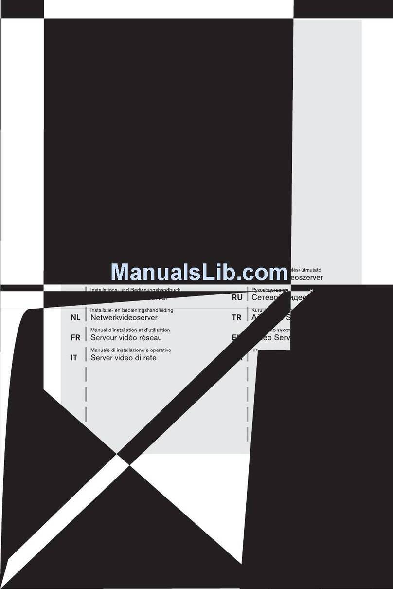 Bosch VideoJet 8008 Installation and operating manual