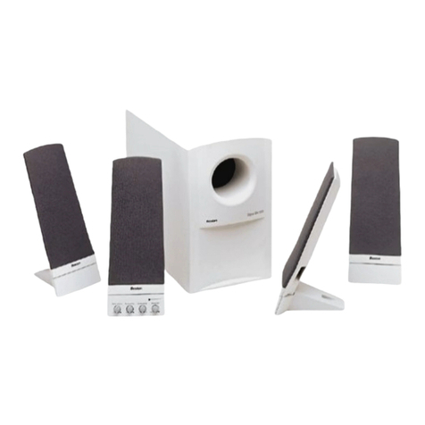 Boston Acoustics BA7500 System manual