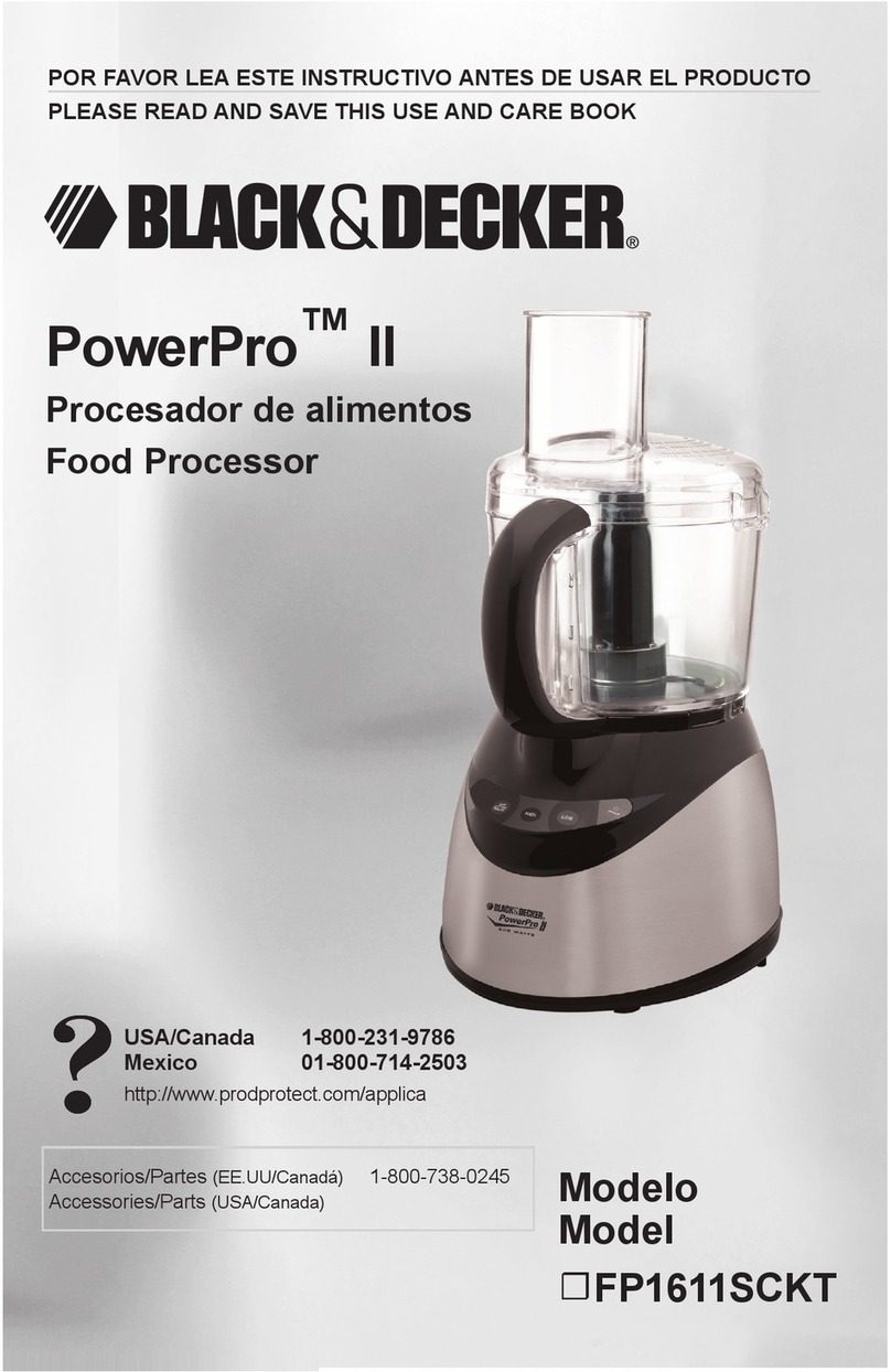 Black & Decker PowerPro II FP1611SCKT Installation instructions