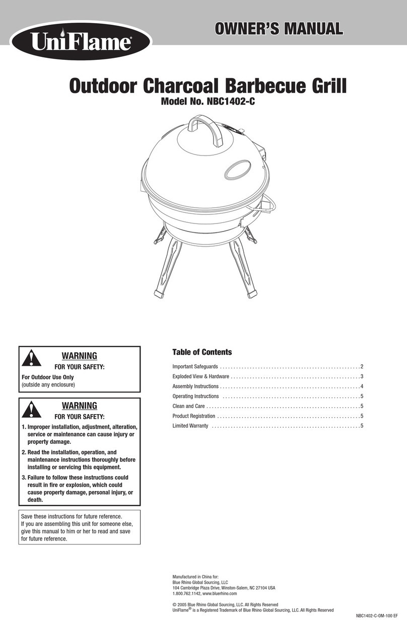 BlueRhino NBC1402-C owner's manual