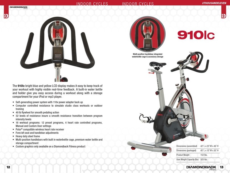 Diamondback 910IC User manual
