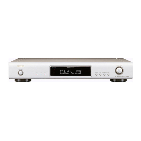 Denon TU-1500AE User manual