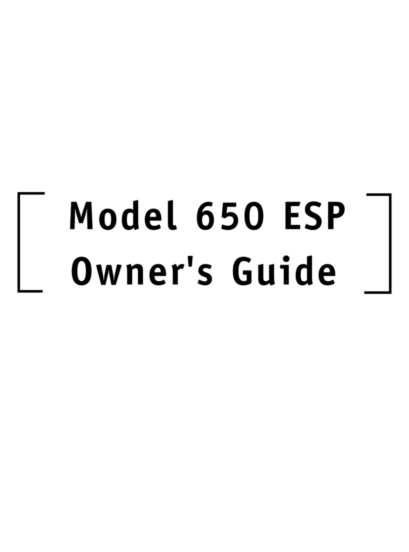 Directed Electronics 650 ESP User manual Directed Electronics 650 ESP User manual