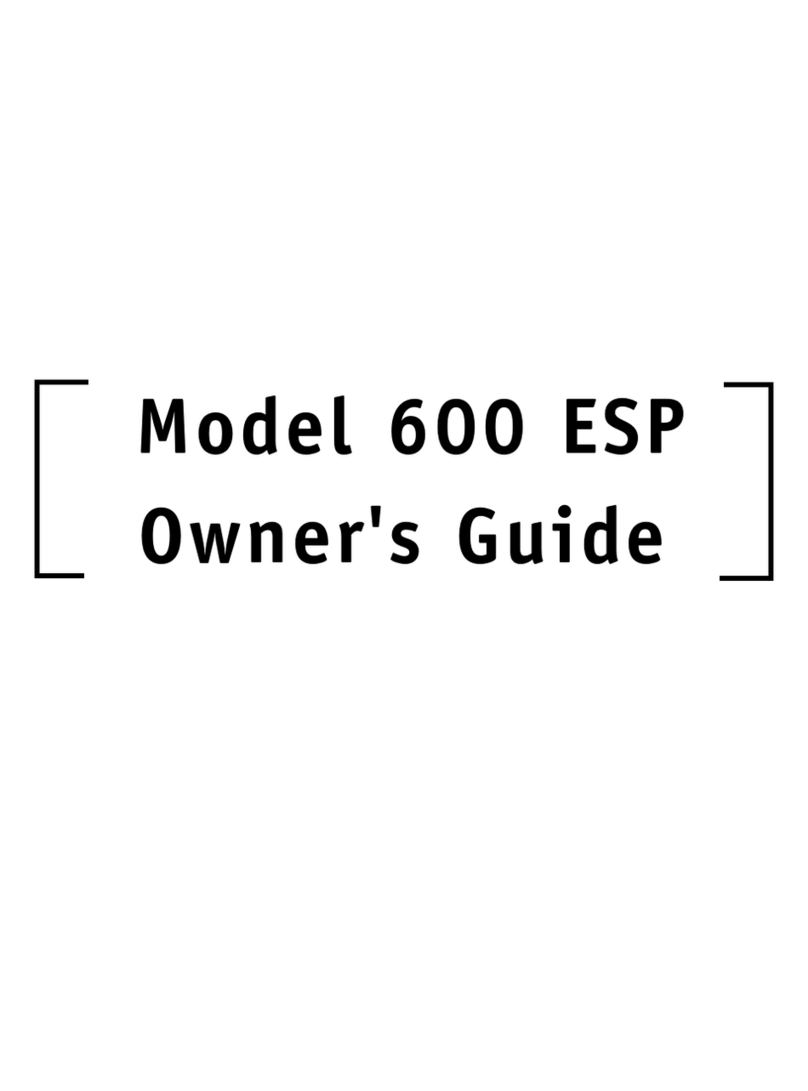 Directed Electronics 600 ESP User manual